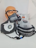 BLN BM 022 PRO X AC FFP2 NR AKTİF KARBON FİLTRELİ TOZ MASKESİ (5APARAT - 5 MASKE) thumbnail 5