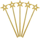 Altın Renk Yıldız Peri Asası Peri Değneği 34 cm 1 Adet thumbnail 1