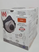 BLN BM 022 PRO X AC FFP2 NR AKTİF KARBON FİLTRELİ TOZ MASKESİ (1APARAT - 5 MASKE) thumbnail 6