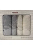 Özdilek Dory Best Set Hamam Takımı - Krem-gri thumbnail 1