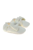 Freesure 231216 Ekru Kız Bebek Patiği, Bebek Ayakkabısı, Kaymaz Taban thumbnail 1