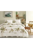 Özdilek Nev Forest Ivy Çift Kişilik Uyku Seti Krem thumbnail 2