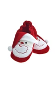 Freesure 912695 Unisex Noel Baba Kırmızı Bebek Patik, Çocuk Ev Ayakkabısı thumbnail 1