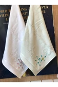 Özdilek Jasmin 2'li El-yüz Havlusu 50x90-mint-beyaz thumbnail 2