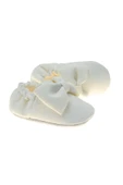 Freesure 231216 Ekru Kız Bebek Patiği, Bebek Ayakkabısı, Kaymaz Taban thumbnail 2