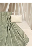 Özdilek Trendy Art Deco Açık Yeşil Tek Kişilik Battaniye thumbnail 1