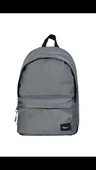 Spor Unisex Sırt Çantası Su Geçirmez Kumaş Gri thumbnail 1