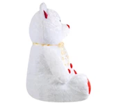 Gülen Yavrulu Ayı 95 cm Pelüş Ayı Sevgiliye Hediye thumbnail 3