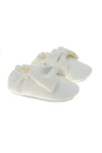 Freesure 231216 Ekru Kız Bebek Patiği, Bebek Ayakkabısı, Kaymaz Taban thumbnail 5