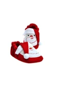 Freesure 912695 Unisex Noel Baba Kırmızı Bebek Patik, Çocuk Ev Ayakkabısı thumbnail 2