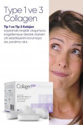 Collagen Forte Premium 5 Tip Kolajen Tip 1, Tip 2, Tip 3, Tip 5, Tip 10 90 Tablet - 2