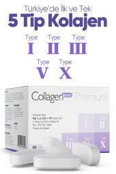 Collagen Forte Premium 5 Tip Kolajen Tip 1, Tip 2, Tip 3, Tip 5, Tip 10 90 Tablet - 3
