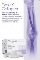 Collagen Forte Premium 5 Tip Kolajen Tip 1, Tip 2, Tip 3, Tip 5, Tip 10 90 Tablet - 5