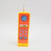 Sesli Işıklı Eğitici Oyuncak Telefon - Sarı Turuncu - 1