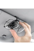 Baseus Platinum Araç Oto Güneşlik Gözlük Tutucu Klipsli, Siyah thumbnail 2