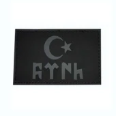 Single Sword GÖKTÜRK Plastik Patch - Peç thumbnail 3
