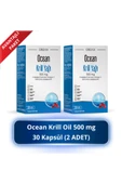 Ocean Krill Oil 500 Mg 30 Kapsül 2 Adet thumbnail 1