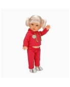 Tina Sporty Bebek 45 cm 26243 Koyu Pembe Eşofmanlı thumbnail 3