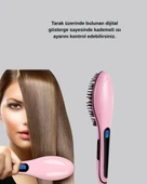 Dijital Ekranlı Seramik Saç Düzleştirici Tarak – 5 Kademeli Isı Ayarı, İyon Kontrollü thumbnail 4