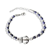 Deniz Çapası Lapis Çelik Erkek Bileklik thumbnail 2