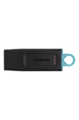 Kingston Dtx/64gb Usb 3.2 Data Traveler Exodia Gen 1 Flash Disk (siyah - Turkuaz) thumbnail 2