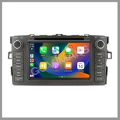 TOYOTA AURIS 2007-2012 UYUMLU 7 INCH 4 GB RAM 64 GB HAFIZA ANDROID MULTIMEDIA TEYP thumbnail 1