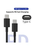 Samsung Orjinal 5a Typec Kablo (c To C) Hızlı Şarj Destekli Usb Kablo (siyah) thumbnail 1