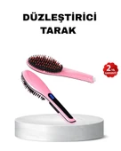 Dijital Ekranlı Seramik Saç Düzleştirici Tarak – 5 Kademeli Isı Ayarı, İyon Kontrollü thumbnail 1