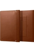 Spigen 16'' / 15'' MacBook & Notebook Laptop Taşıma Çantası Valentinus Classic Brown Teşhir thumbnail 1