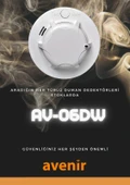 AV-06DW Wifi Kablosuz Akıllı Duman Dedektörü Yangın Alarmı 90db Sesli Pilli thumbnail 2