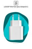 LOOOP Tüm Telefonlar Için 10w Uyumlu Hızlı Şarj Adaptörü Usb-a Outos thumbnail 3