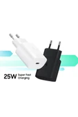 Samsung Orjinal Type-c Girişli Fast-hızlı Şarj Adaptörü Başlığı 25w-25walt (SİYAH) thumbnail 2