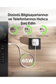 WCA011 65W USB-C PPS PD Şarj Cihazı, Beyaz thumbnail 4