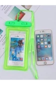 5439a Su Geçirmez Ipx8 Askılı Telefon Kılıfı / Tüm Telefonlarla Uyumlu Su Geçirmez Waterproof Kılıf thumbnail 2