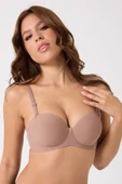 leswear Az Dolgulu Lazer Kesim Sütyen Dikişsiz Dolgusuz Iz Bırakmaz B Cup thumbnail 2