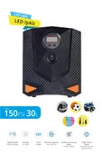 11316 LED Işıklı Dijital Hava Kompresörü / Maksimum 150PSI 30L / Dijital Gösterge / Otomatik Kapanma thumbnail 1