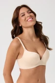 leswear Double Push Up Lazer Kesim Sütyen Dikişsiz Iz Bırakmaz B Cup thumbnail 3
