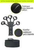 T206 El Bilek Ve Kol Geliştirici Damar Belirginleştirici Parmak Egzersiz Aleti (2 Adet/Gri) thumbnail 3