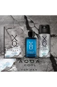 Xo Aqua Cool Edt 100 ml Erkek Parfüm Deodorant 125 ml Seti thumbnail 2