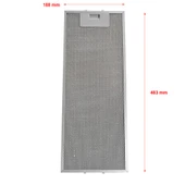 Davlumbaz & Aspiratör Metal Yağ Filtresi 483x188 mm thumbnail 4