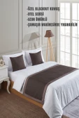 Varol 70x250 Yatak Şalı (Runner) ve 2 Adet 45x45 Kırlent Seti – Otel Konsept Lüx Dekoratif Set thumbnail 6