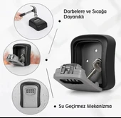 Pratik Şifreli Anahtar Ve Eşya Saklama Güvenlik Kasası thumbnail 3