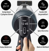 Samsung VS20C8524TB/TR Jet 85 Dikey Şarjlı Süpürge thumbnail 3