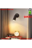 SimaAvize Tekli Spot Aydınlatma Aplik, Duvar Aydınlatması - Şarjlı thumbnail 1