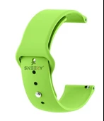 Huawei Watch GT2 Elite-Sport-Classic 46mm-GT2 Pro 22mm Uyumlu PureLux Soft Silikon Kordon  Yeşil thumbnail 4