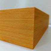 Bambu Çerçeveli Led Avize 30 30 cm 6500K Beyaz ışık thumbnail 4