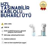HZL Prizli Buharlı Ütü – Güçlü ve Kesintisiz Buhar Performansı, Kablolu Kullanım, Profesyonel Sonuçlar + Taşıma Çantası Hediye thumbnail 1