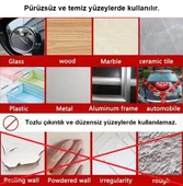 60 Parça Kolay Açılır Güçlü Çift Taraflı Bant 18mm*50mm thumbnail 4