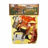 Crazoo Çiftlik Hayvanları Büyük Poşetli 6'lı Figür Seti thumbnail 3