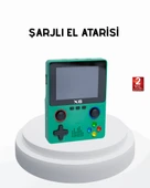 3.5 İnç IPS Ekranlı Taşınabilir Oyun Konsolu Ergonomik Çift Tetikli thumbnail 1